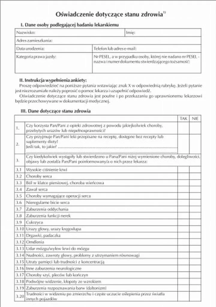 Krok po kroku wypełnianie oświadczenia