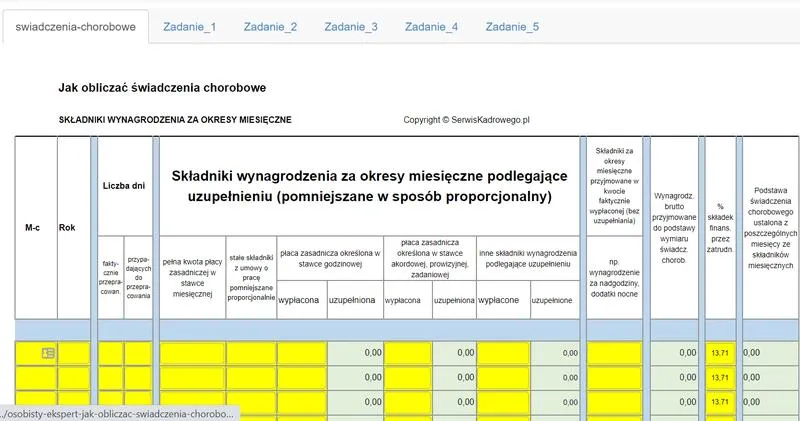 Prawa pracowników tymczasowych w przypadku choroby